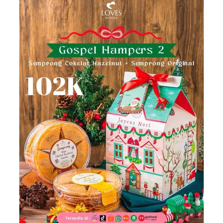 

CR - Loves Semprong Hampers Natal mulai dari 64k-349k TERLARIS