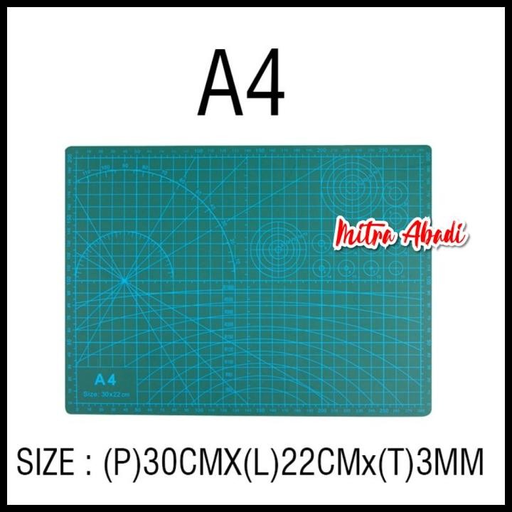 

Alas Potong Work Cutting Mat Pad Ukuran A3 45 X 30 Cm