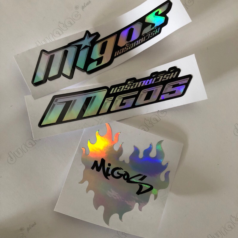 

Stiker Migos Hologram 3pcs Murah Casing/Case Stiker Skin Wrap CUSTOM - Premium Quality