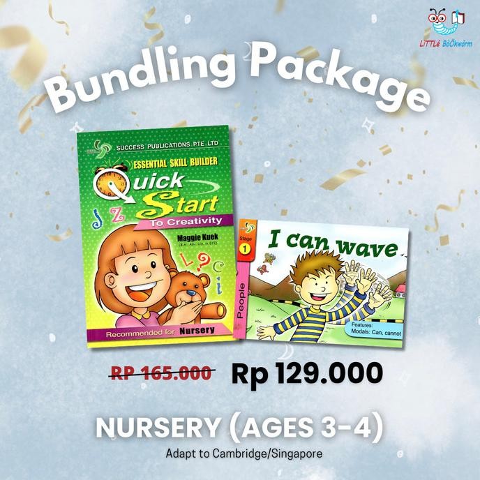 

READY PAKET BUNDLING PRESCHOOL BOOK - NURSERY | BUKU ANAK TK