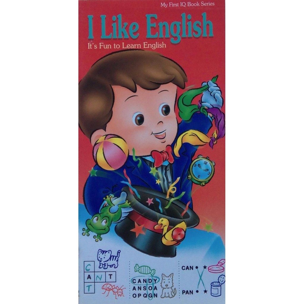

READY MY FIRST IQ BOOK SERIES - I LIKE ENGLISH