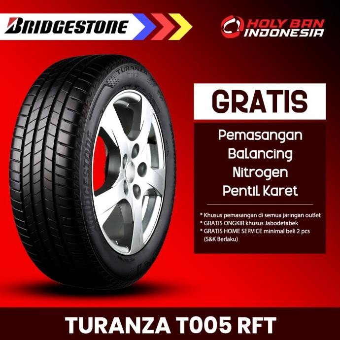 

READY BRIDGESTONE 225/50 R18 95V TURANZA T005A RFT