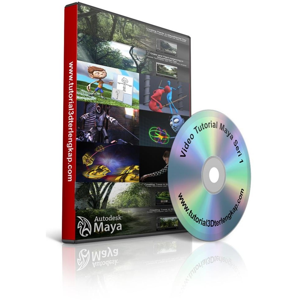 Diskon Video Tutorial Autodesk Maya Seri 1