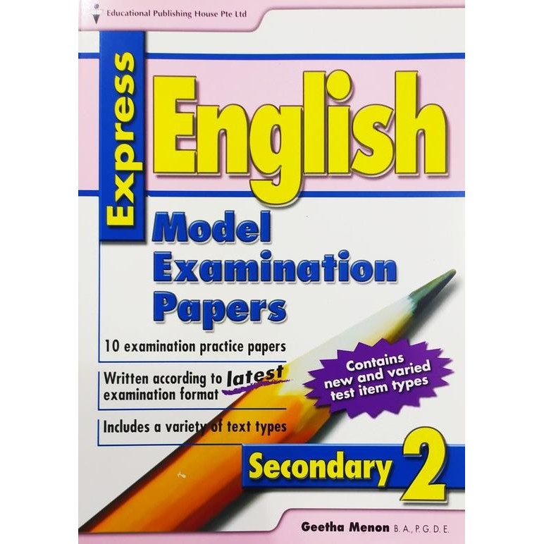 

READY ENGLISH MODEL EXAMINATION PAPERS SPECIAL/ EXPRESS SEC 2