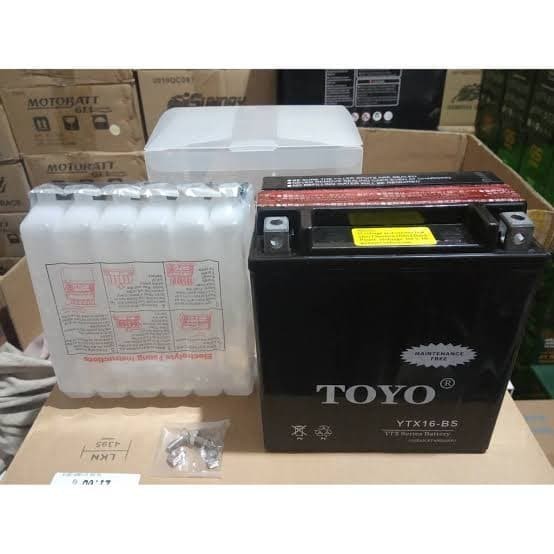 Aki Moge YTX16-BS TOYO Maintenance Free