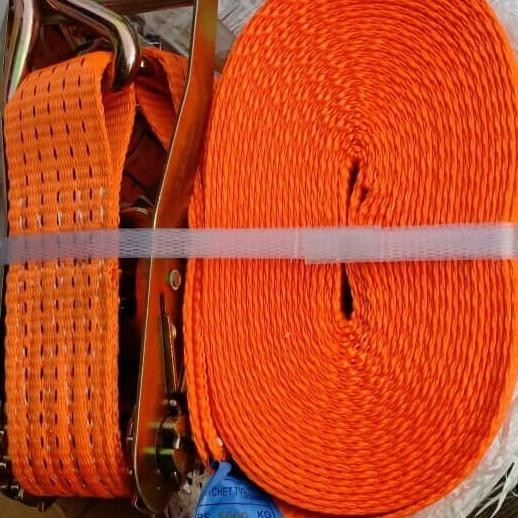 Rachet Cargo Lashing Webbing Tali Pengikat Track Belt 5 Ton 10 meter