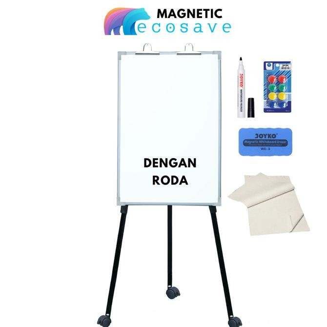 

BARU FLIPCHART SAKANA 70 X 100 CM PAPAN TULIS FLIP CHART 70X100CM ( RODA )