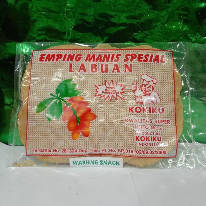 

Goofy - Emping Labuan Manis Spesial 250Gram