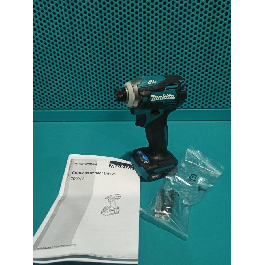 mesin impact driver makita cordless TD001G / 40V
