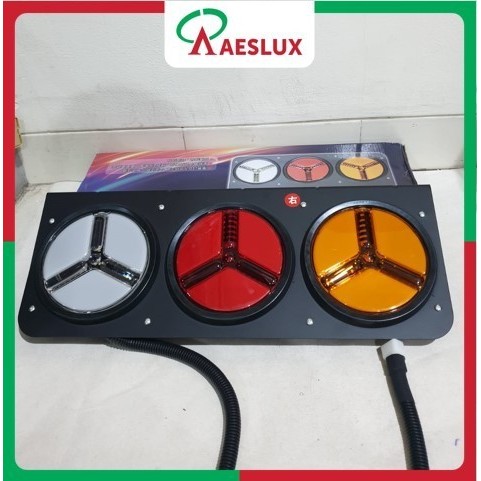 Stoplamp Hino Bulat Hitam 169 Lampu Belakang Truk Lampu Rem Truk