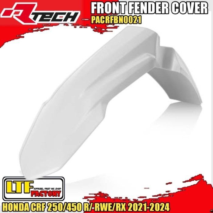 HONDA CRF 250 450 R RX RWE - RACETECH Spakbor Depan Original - Hitam