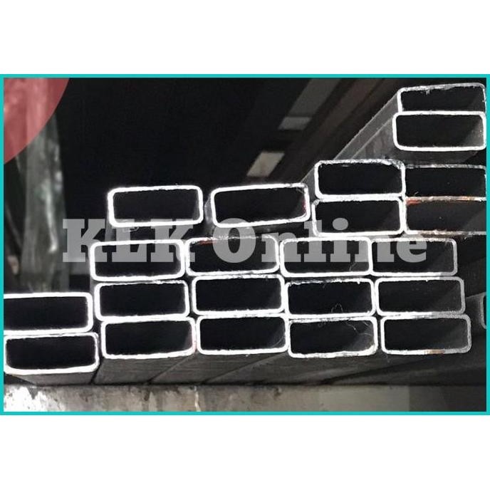 Besi Hollow Holo 20x40 mm (2x4 cm) tebal 1.3 mm Stall / Pipa Kotak 11O