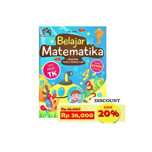 

BARU BUKU BELAJAR MATEMATIKA HAPPY HOLY KIDS
