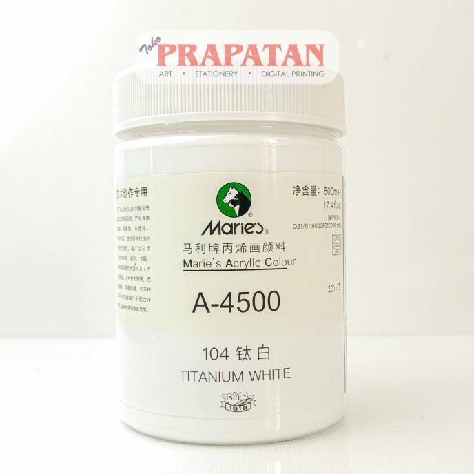 

BARU CAT AKRILIK MARIES 500ML | MARIES ACRYLIC