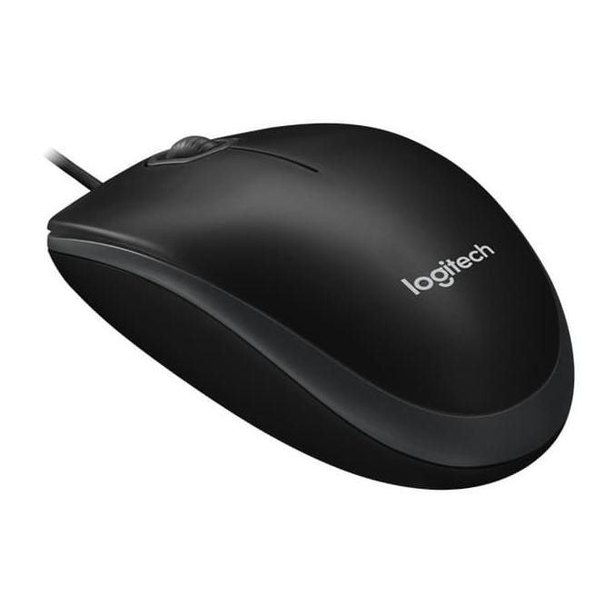 

BARU LOGITECH WIRE B100 OPTICAL USB MOUSE (100% ORIGINAL)