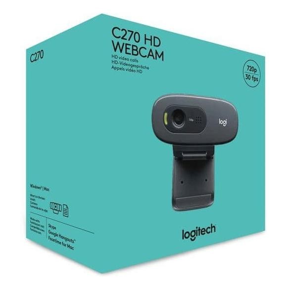 

BARU LOGITECH C270 HD WEBCAM (100% ORIGINAL)