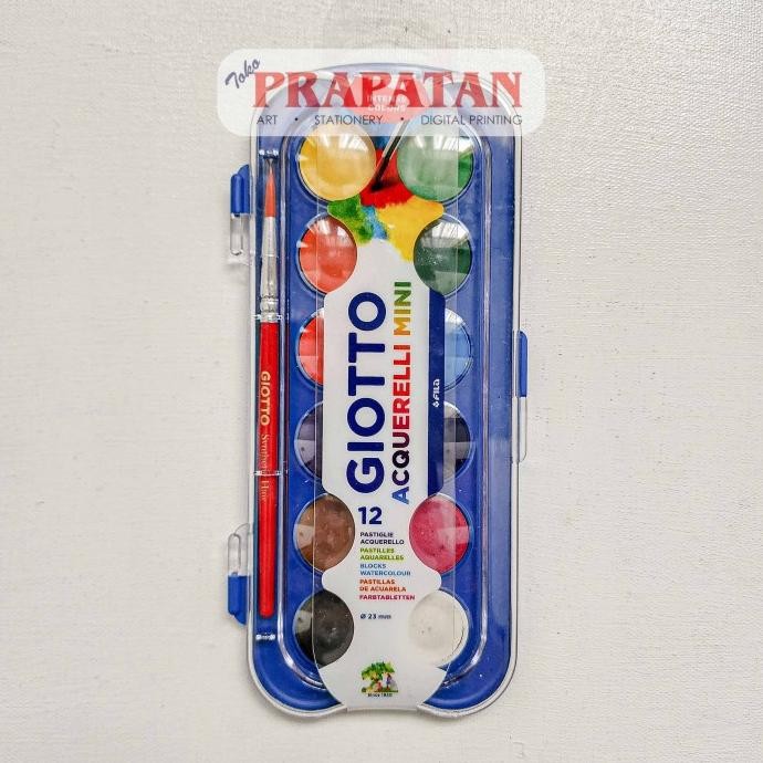 

BARU GIOTTO ACQUERELLI WATERCOLOR SET BLOCK 30MM | CAT AIR SET