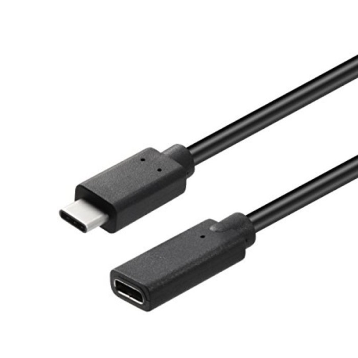 Sambungan Kabel Extension Usb 3.1 Type C Male Ke Female Usb C Data
