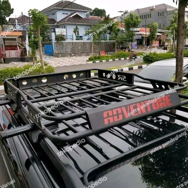 ROOF RACK BAGASI ATAS MOBIL ALL NEW TERIOS MEREK ADVENTURE + CROSS BAR