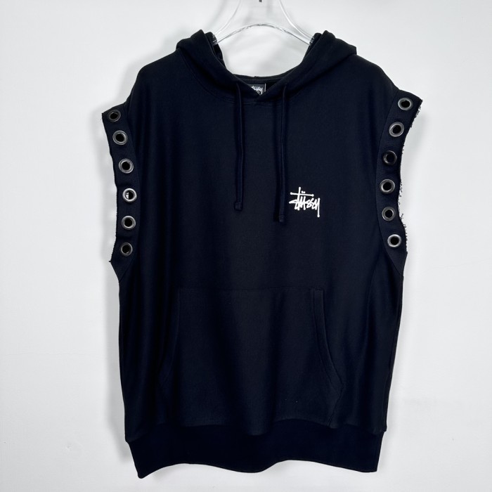 Stussy Junya Watanabe Hooded Vest - Black - SS24