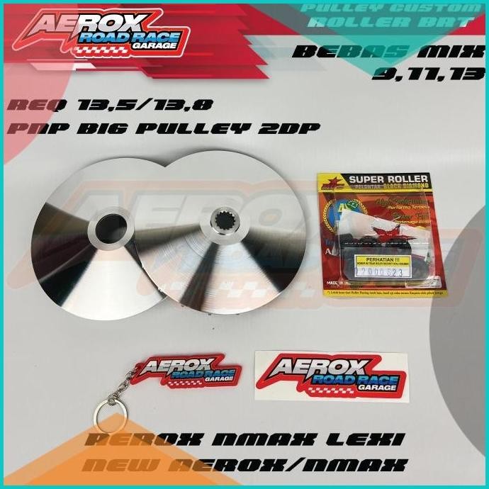 Pulley cvt automatic99 + Roller 9gram Nmax aerox aerox155 perfomance 1