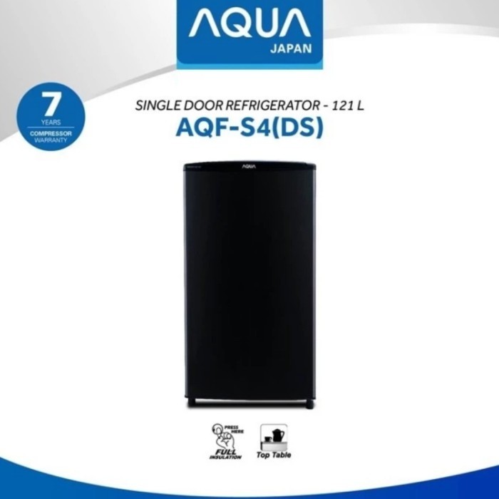 KULKAS AQUA 1 PINTU FREEZER ASI BARU 1 BULAN