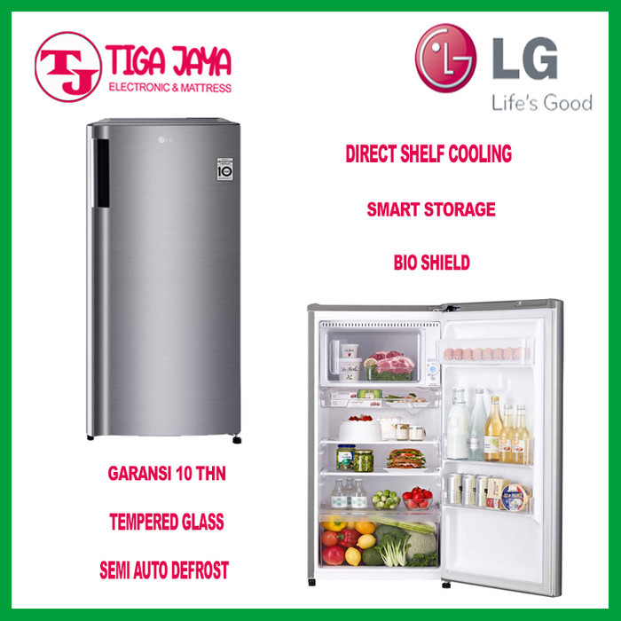 LG GN-INV201SL KULKAS 1 PINTU GNINV201SL 2201SL GNIN LG SMART INVERTER