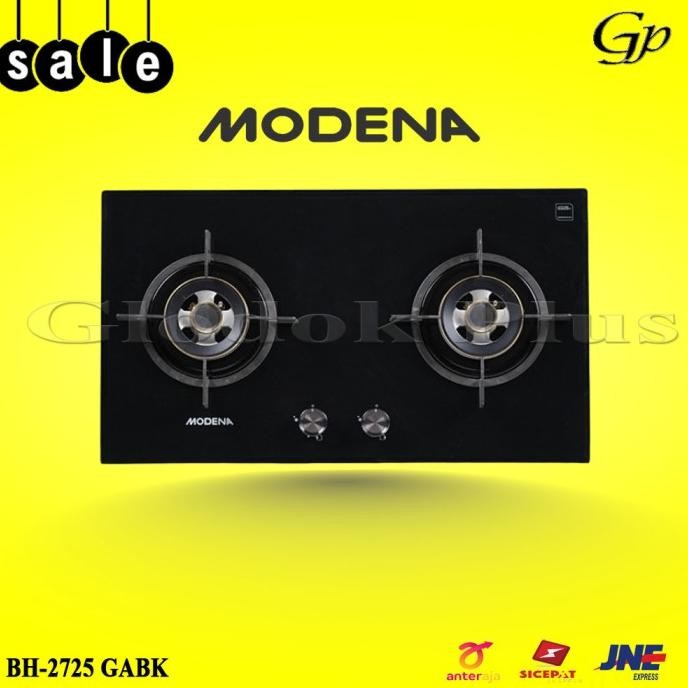 READY MODENA BH 2725 GABK Kompor Tanam 2 tungku 2725GABK BH2725GABK
