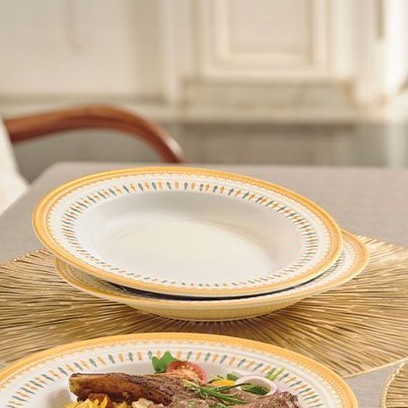 PIRING MELAMINE TUPPERWARE DINING PLATE ANNE AVANTIE CATTELEYA VIOLETT