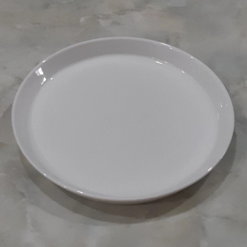 DINNER PLATE 23.5CM PUTIH EKSPOR & MURAH