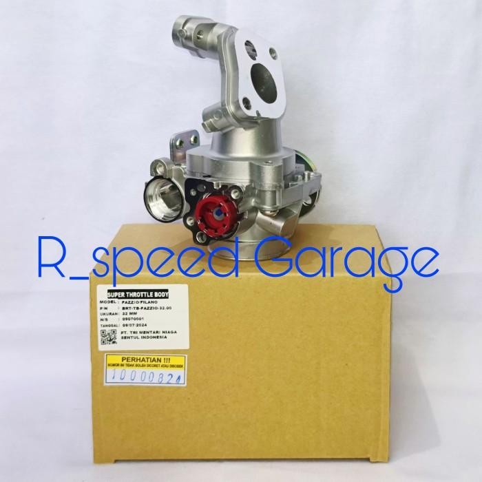 SUPER THROTTLE BODY TB & VELOCITY BRT FAZZIO GRAND FILANO 125 BLUECORE HYBRID Premium