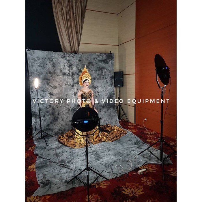 Background kain abstrak uk 3x6 meter, kain background high quality