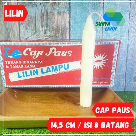 LILIN PUTIH CAP PAUS