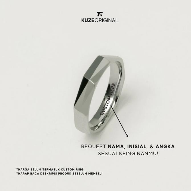 TERBARU KUZE ORIGINAL CINCIN TUNGSTEN / RING - MARTIN 