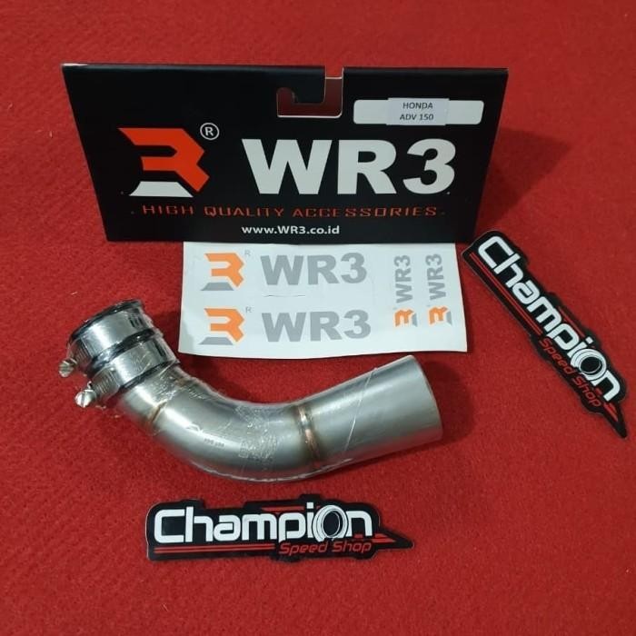 Air Intake Pipa Filter Udara Velocity WR3 Honda ADV 150 Premium