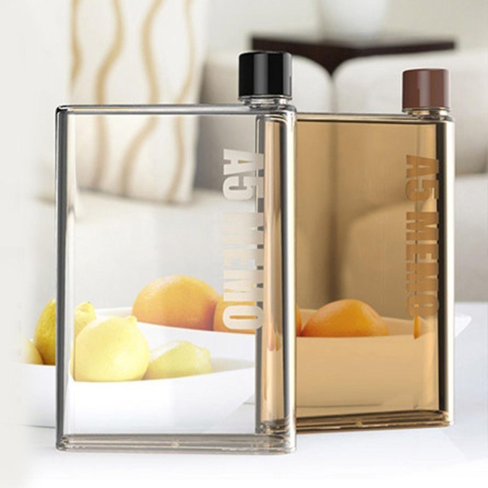 TERMURAH Botol Minum / MemoBottle A5 Letter Reusable Water Bottles