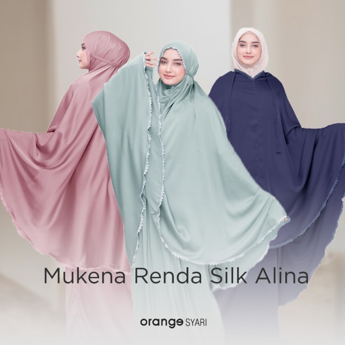 Mukena Dewasa Armani Silk Premium Series 2In1 Prayer Set #Original