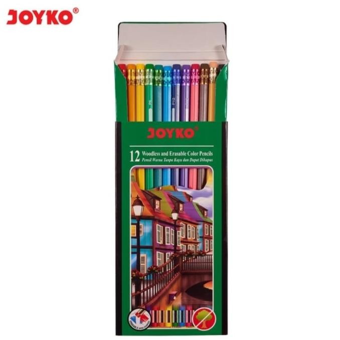 

Spesial Promo ! Pensil Warna Joyko 12 Warna Bisa Dihapus