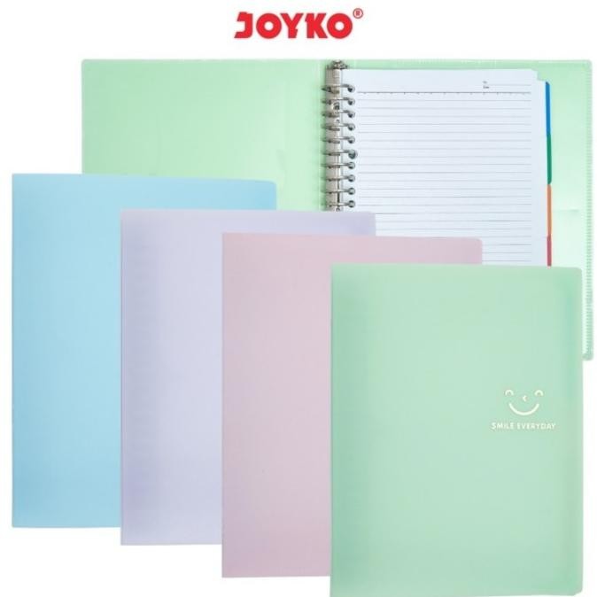

New Arrival ! BINDER NOTE JOYKO A5 PASTEL SMILE