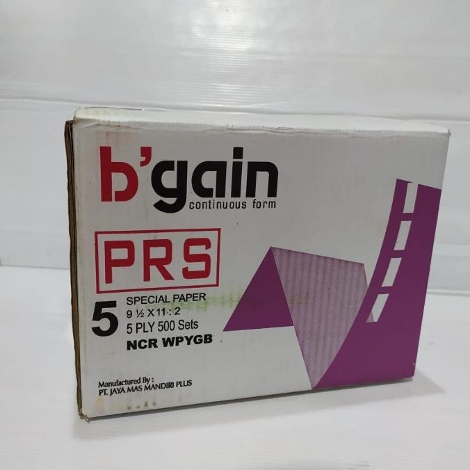 

GOSEND!!! BGAIN KERTAS CONTINUOUS FORM 5 PLY NCR 9.5x11 PRS / BAGI 2