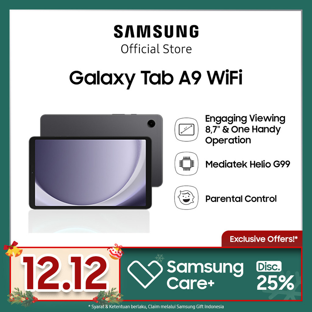 Samsung Galaxy Tab A9 WiFi 4/64GB - Graphite