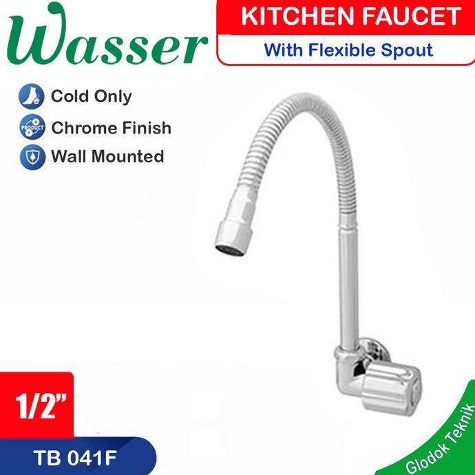 Wasser Kran dapur fleksibel- kran angsa - kran sink - keran TB 041F