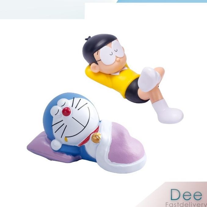 Tersedia Doraemon Nobita Sleeping Action Figure PVC