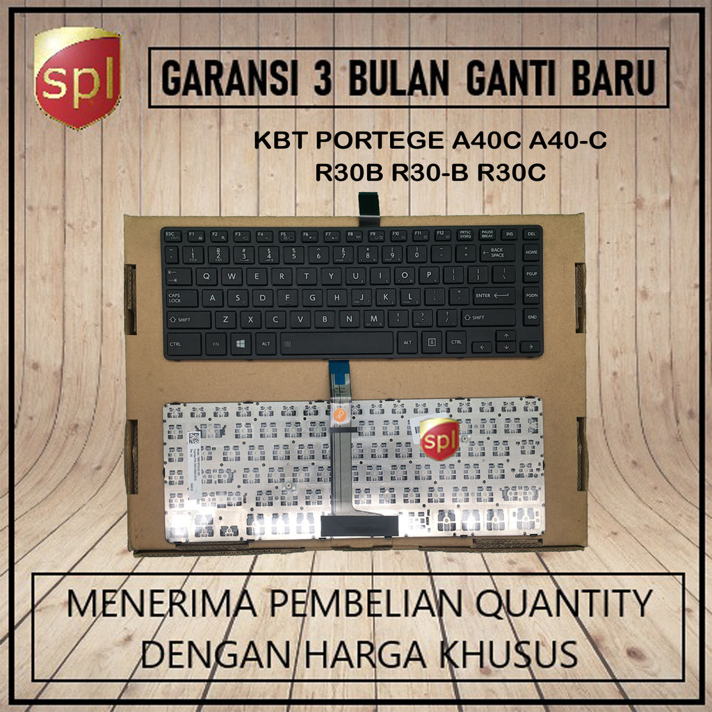 Keyboard Toshiba Portege a40c a40-c r30b r30-b r30c