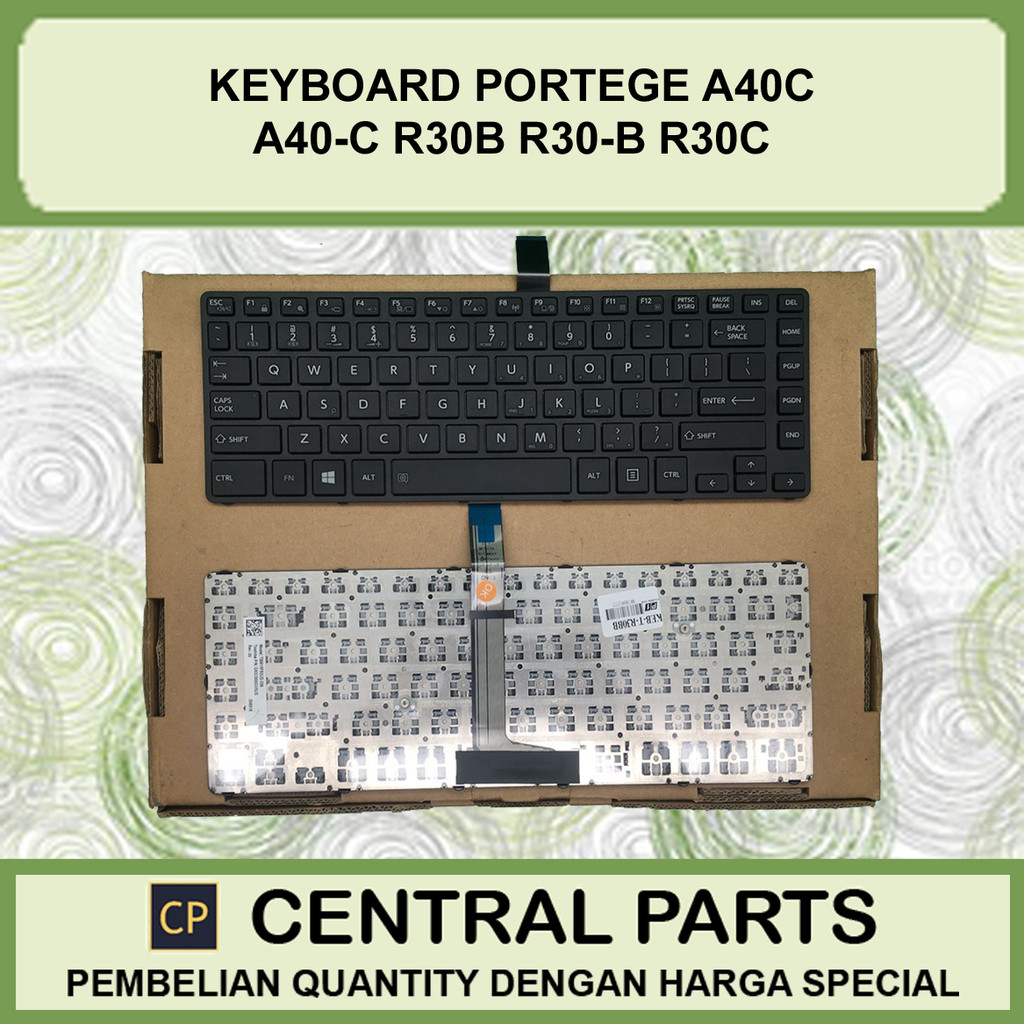 Keyboard Toshiba Portege a40c a40-c r30b r30-b r30c
