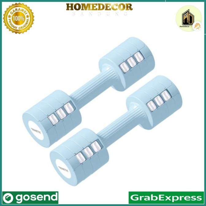 Kinetic Set 2 Pcs Adjustable Dumbbell / ADJUSTABLE DUMBBELL SET 5KG/PAIR