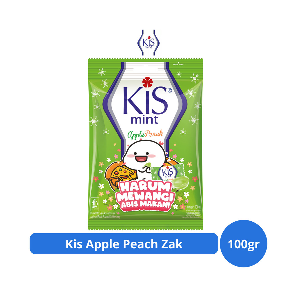 

Kis Apple Peach Zak 100gr