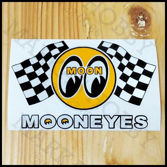 

HOT DEAL STIKER MOONEYES FLAG !!!