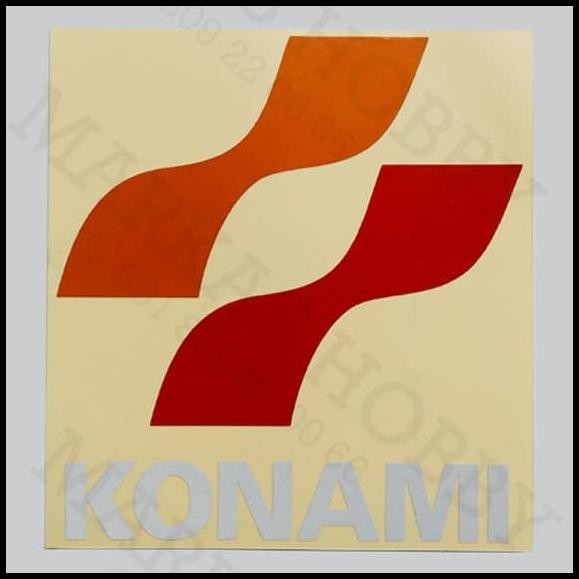 

TERMURAH STIKER KONAMI LOGO !!!