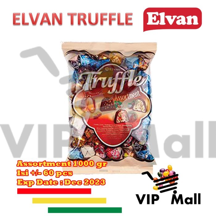 

Ready Stok - Coklat Cokelat Elvan Truffle 1 Kg Import Turki Arab